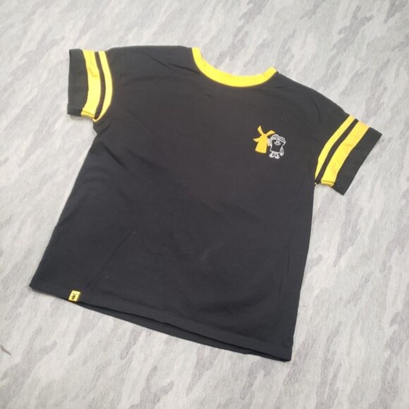 Dutch Bros Top Womens Medium Black Short Sleeve Tee Logo Coffee - Picture 2 of 10